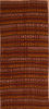 Kilim Orange Runner Flat Woven 41 X 107 Area Rug 100-109270 Thumb 0
