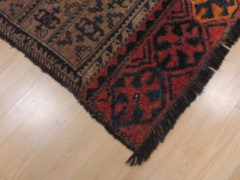 Kunduz Red Hand Knotted 31 X 41 Area Rug 100-109271 Image 11