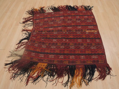 Kilim Red Hand Knotted 39 X 411 Area Rug 100-109272 Image 1