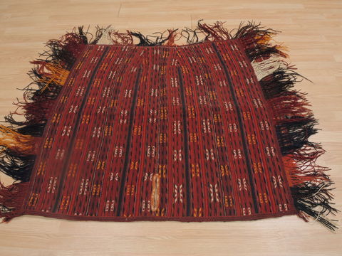 Kilim Red Hand Knotted 39 X 411 Area Rug 100-109272 Image 2