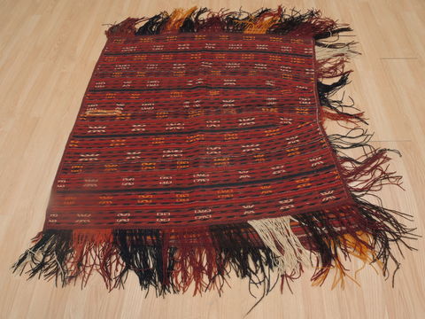 Kilim Red Hand Knotted 39 X 411 Area Rug 100-109272 Image 4