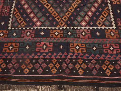 Kilim Red Flat Woven 710 X 132 Area Rug 100-109274 Image 7