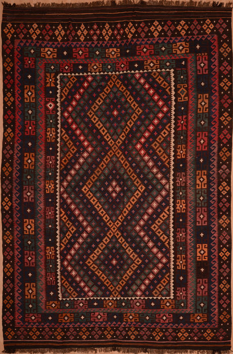 Kilim Red Flat Woven 710 X 132 Area Rug 100-109274 Image 0