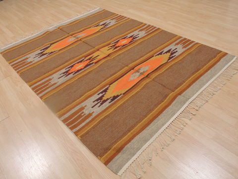 Kilim Yellow Flat Woven 54 X 611 Area Rug 100-109276 Image 3