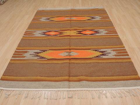 Kilim Yellow Flat Woven 54 X 611 Area Rug 100-109276 Image 4
