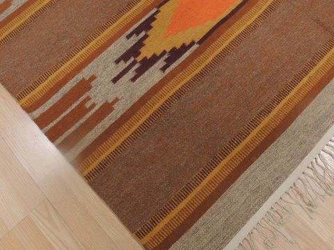 Kilim Yellow Flat Woven 54 X 611 Area Rug 100-109276 Image 6