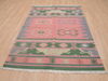 Kilim Green Flat Woven 46 X 60 Area Rug 100-109277 Thumb 1