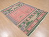 Kilim Green Flat Woven 46 X 60 Area Rug 100-109277 Thumb 3