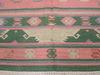 Kilim Green Flat Woven 46 X 60 Area Rug 100-109277 Thumb 8