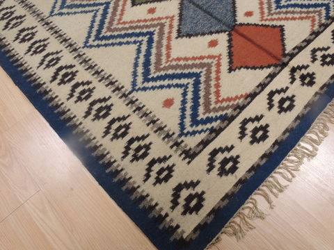 Kilim Beige Flat Woven 410 X 71 Area Rug 100-109278 Image 6