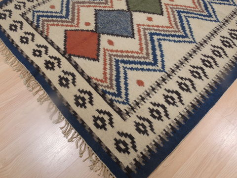Kilim Beige Flat Woven 410 X 71 Area Rug 100-109278 Image 7