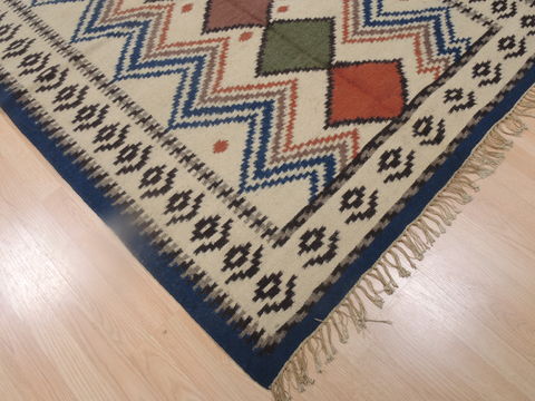 Kilim Beige Flat Woven 410 X 71 Area Rug 100-109278 Image 9