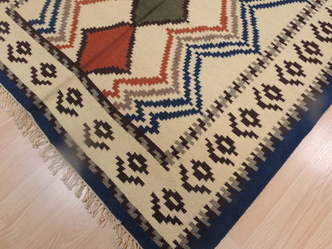Kilim Beige Flat Woven 48 X 80 Area Rug 100-109279 Image 13