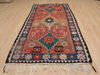 Kilim Brown Runner Flat Woven 46 X 89  Area Rug 100-109280 Thumb 4