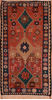 Kilim Brown Runner Flat Woven 46 X 89  Area Rug 100-109280 Thumb 0