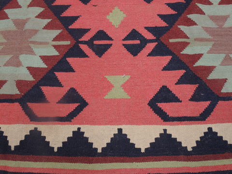 Kilim Purple Flat Woven 71 X 97 Area Rug 100-109281 Image 11