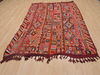 Kilim Red Flat Woven 51 X 75  Area Rug 100-109283 Thumb 1