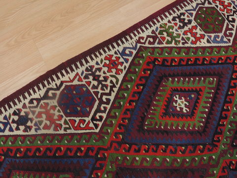 Kilim Red Flat Woven 47 X 93 Area Rug 100-109284 Image 13