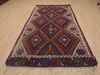 Kilim Red Flat Woven 47 X 93 Area Rug 100-109284 Thumb 1