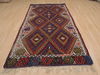 Kilim Red Flat Woven 47 X 93 Area Rug 100-109284 Thumb 4