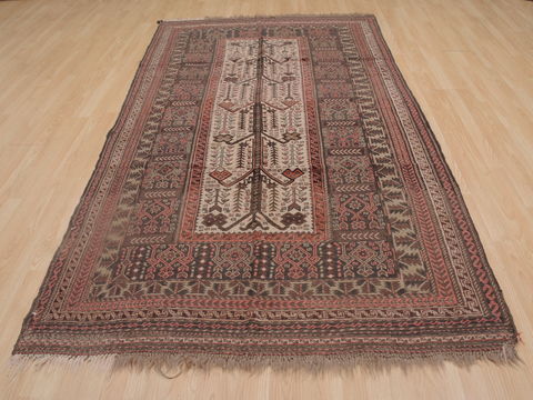 Kilim Brown Hand Knotted 51 X 93 Area Rug 100-109286 Image 3