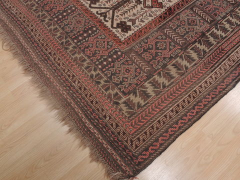 Kilim Brown Hand Knotted 51 X 93 Area Rug 100-109286 Image 8