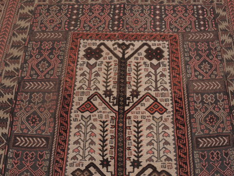 Kilim Brown Hand Knotted 51 X 93 Area Rug 100-109286 Image 9
