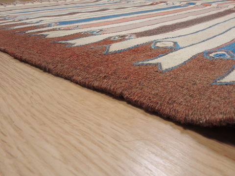 Kilim Multicolor Flat Woven 50 X 79 Area Rug 100-109287 Image 14