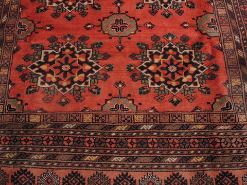 Khan Mohammadi Brown Hand Knotted 80 X 106 Area Rug 100-109291 Image 14