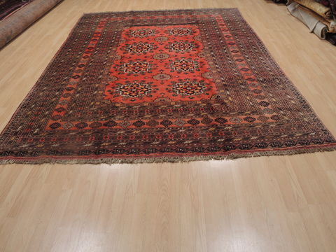 Khan Mohammadi Brown Hand Knotted 80 X 106 Area Rug 100-109291 Image 1