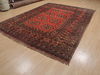 Khan Mohammadi Brown Hand Knotted 80 X 106 Area Rug 100-109291 Thumb 2