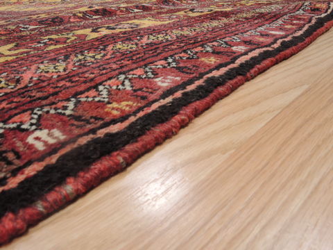 Khan Mohammadi Yellow Hand Knotted 89 X 107 Area Rug 100-109292 Image 13