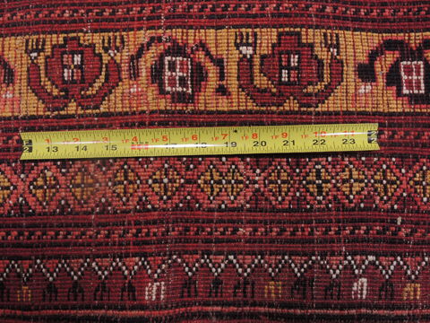 Khan Mohammadi Yellow Hand Knotted 89 X 107 Area Rug 100-109292 Image 19