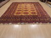 Khan Mohammadi Yellow Hand Knotted 89 X 107  Area Rug 100-109292 Thumb 1