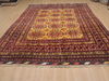 Khan Mohammadi Yellow Hand Knotted 89 X 107  Area Rug 100-109292 Thumb 3