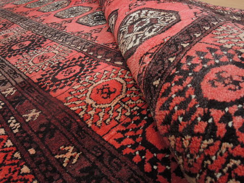 Khan Mohammadi Red Hand Knotted 34 X 62 Area Rug 100-109293 Image 14
