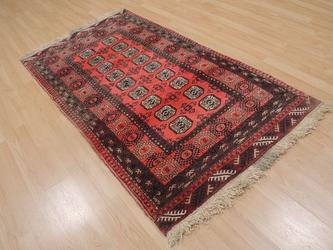 Khan Mohammadi Red Hand Knotted 34 X 62 Area Rug 100-109293 Image 6