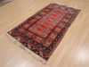Khan Mohammadi Red Hand Knotted 34 X 62  Area Rug 100-109293 Thumb 5