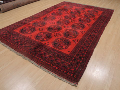 Khan Mohammadi Orange Hand Knotted 610 X 102 Area Rug 100-109295 Image 2