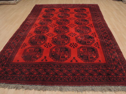 Khan Mohammadi Orange Hand Knotted 610 X 102 Area Rug 100-109295 Image 4
