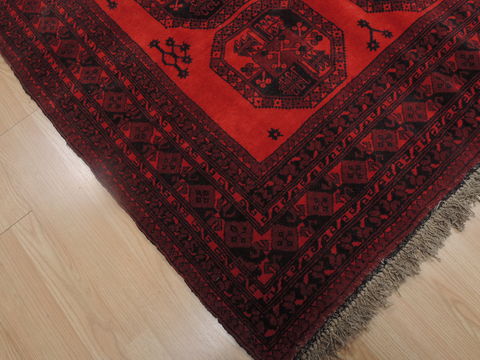 Khan Mohammadi Orange Hand Knotted 610 X 102 Area Rug 100-109295 Image 7