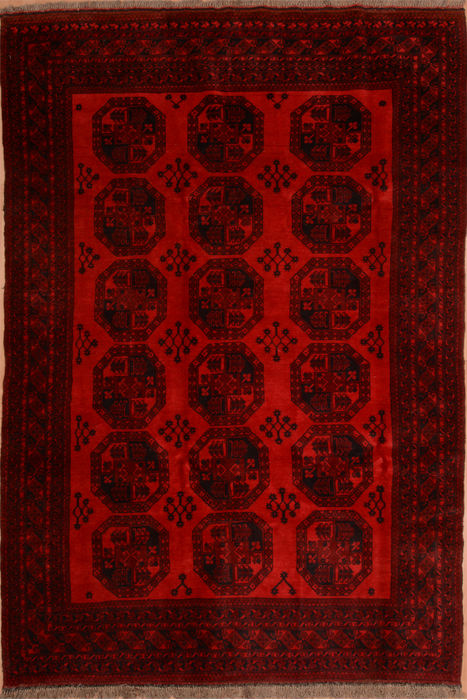Khan Mohammadi Orange Hand Knotted 610 X 102 Area Rug 100-109295 Image 0