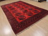 Khan Mohammadi Orange Hand Knotted 610 X 102 Area Rug 100-109295 Thumb 3