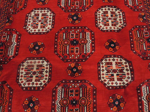Khan Mohammadi Red Hand Knotted 610 X 97 Area Rug 100-109297 Image 12