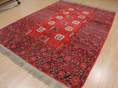 Khan Mohammadi Red Hand Knotted 610 X 97 Area Rug 100-109297 Image 5