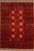 Khan Mohammadi Red Hand Knotted 610 X 97  Area Rug 100-109297 Thumb 0