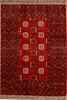 Khan Mohammadi Red Hand Knotted 610 X 97 Area Rug 100-109297 Thumb 0