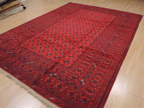 Khan Mohammadi Red Hand Knotted 74 X 117 Area Rug 100-109298 Image 5