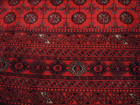 Khan Mohammadi Red Hand Knotted 85 X 115 Area Rug 100-109299 Image 8