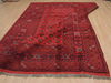 Khan Mohammadi Red Hand Knotted 85 X 115  Area Rug 100-109299 Thumb 19